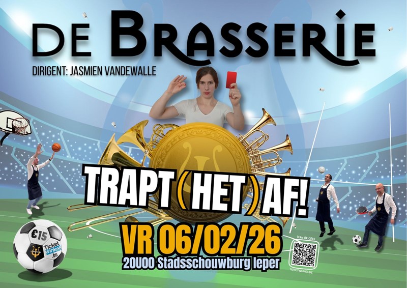 De Brasserie trapt het af!