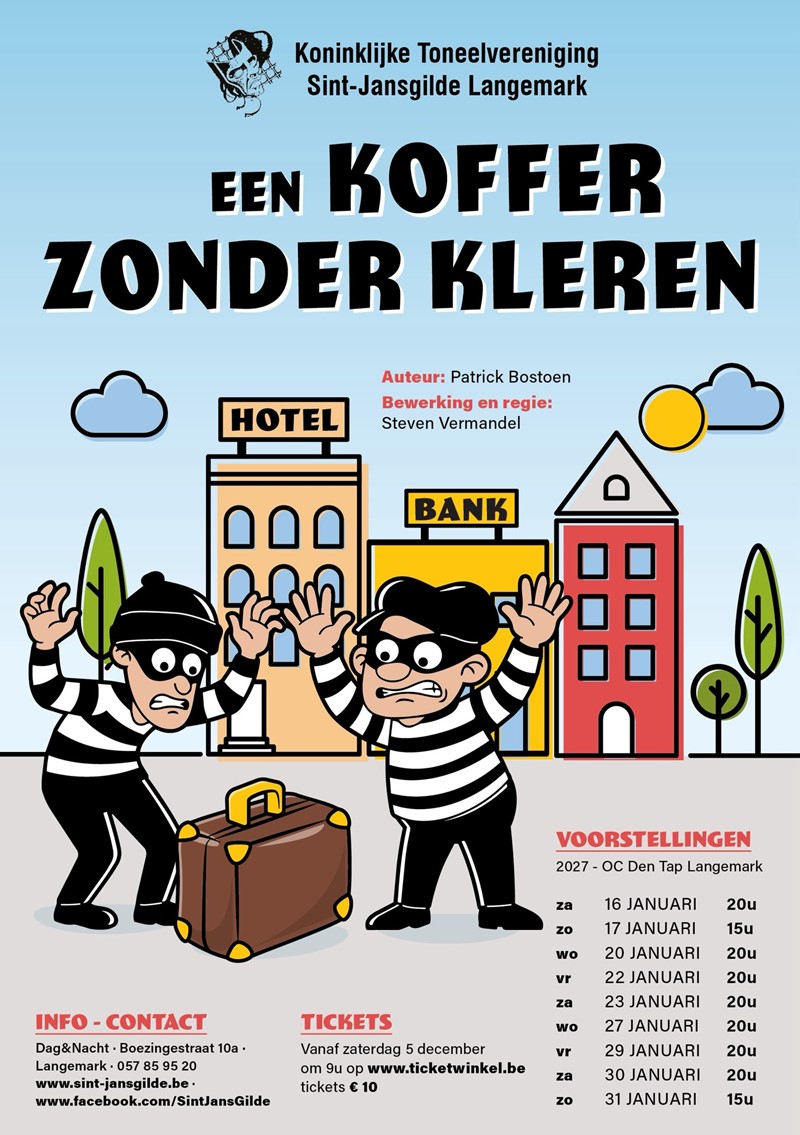 Een koffer zonder kleren